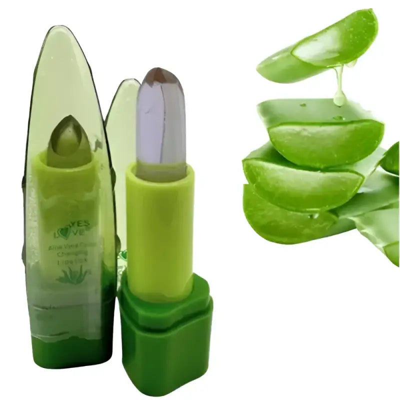 Barra de labios mágica con aloe vera que hidrata y cambia de color según el pH de cada persona. Acabado natural y luminoso. ZAYROA
